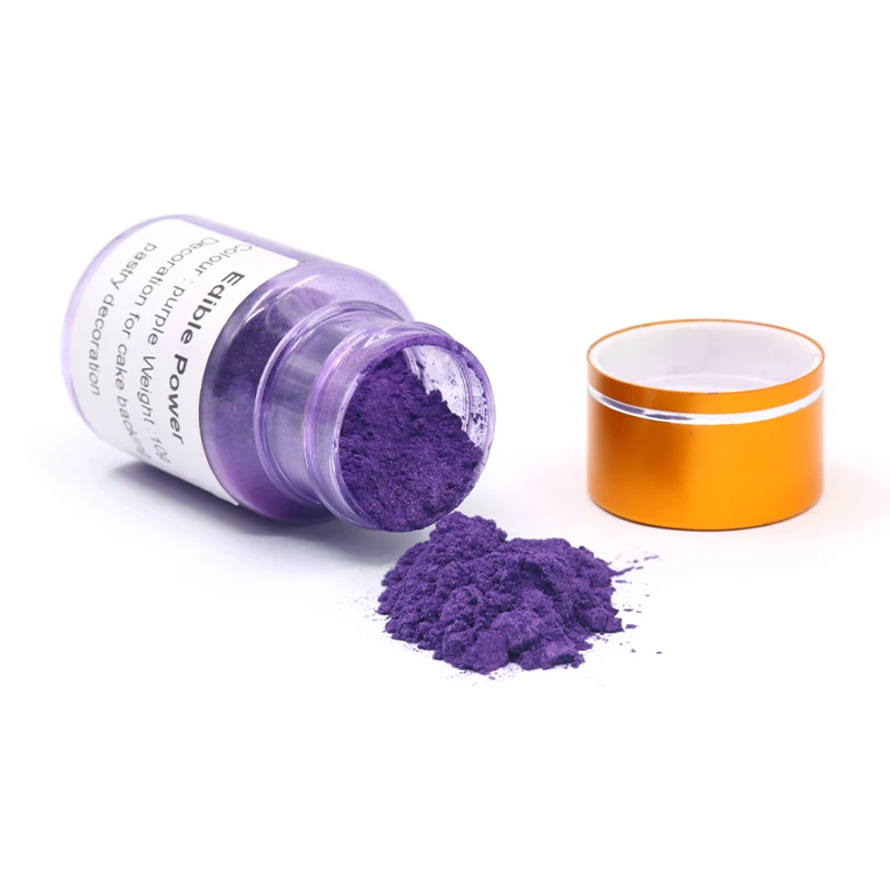 Пищевой порошок пурпурного цвета для шоколада торта хлеба выпечки обжарки