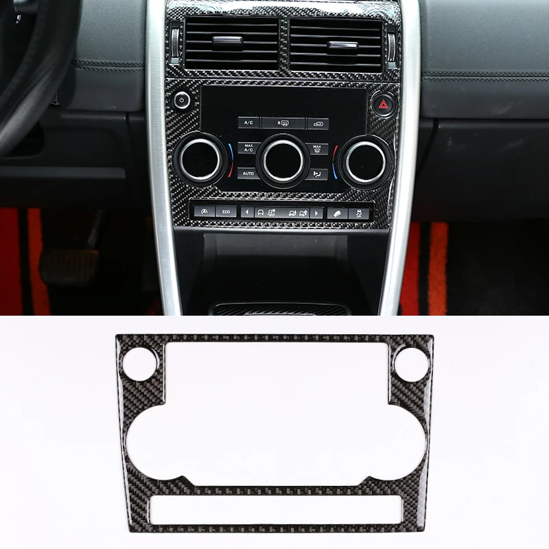 

1 Pcs Soft Carbon Fiber For Land Rover Discovery Sport 2015 2016 2017 2018 2019 Car Accessories Car Mode Button Frame Trim