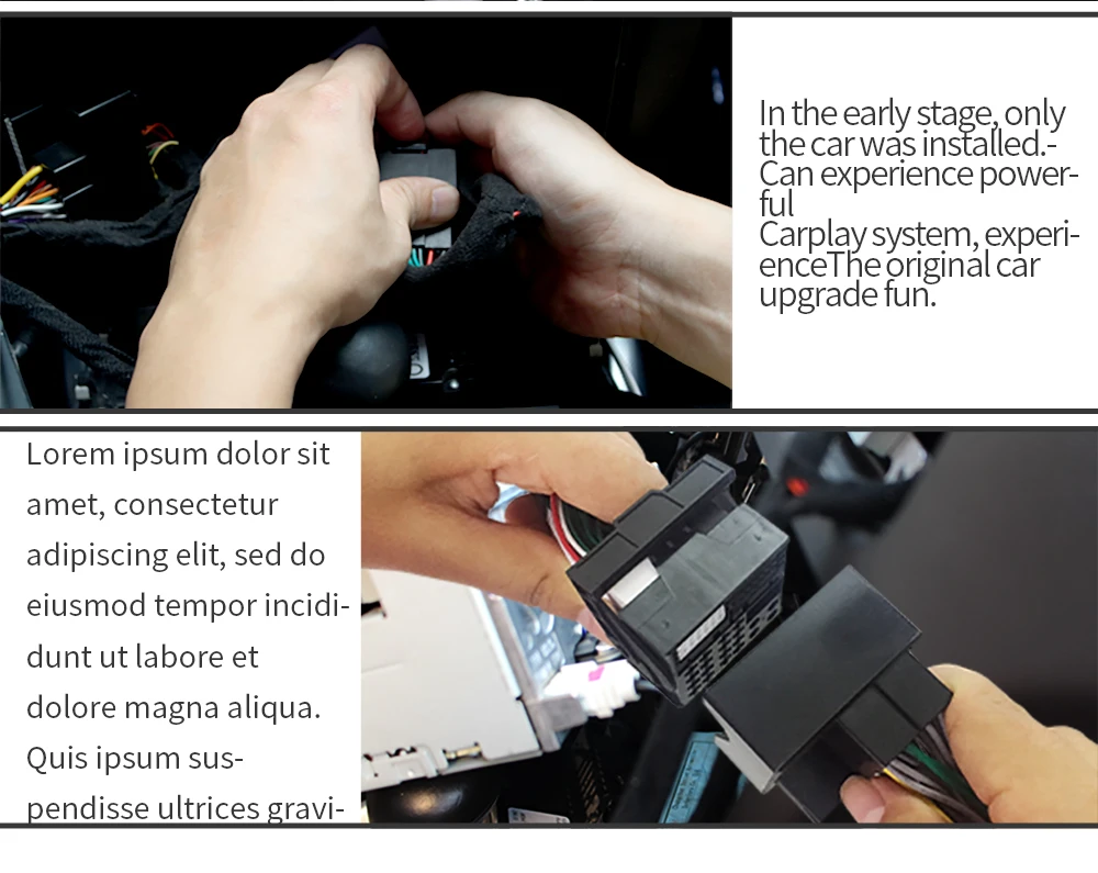 Carlinkit беспроводной/проводной декодер Apple Carplay для Audi Q3 MMI 2013- muItimedia интерфейс CarPlay Android автоматический комплект модернизации