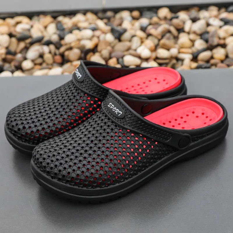 Original Garden Flip Flops Quick Drying Water Shoes Men Jelly Sport Summer Beach Aqua Slipper Outdoor Sandals Monaco Block | Спорт и