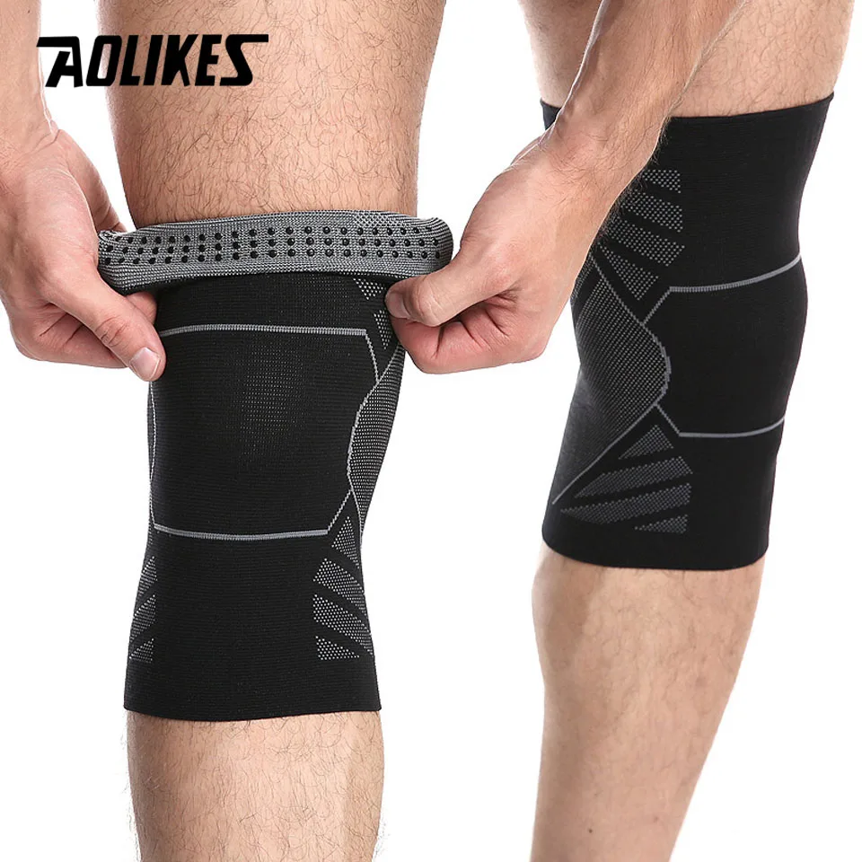 

Эластичный наколенник для бега, дышащий наколенник для баскетбола, тенниса, волейбола