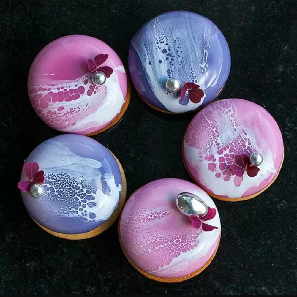 TTLIFE 8 hole круглая Пищевая силиконовая форма DIY инструмент для украшения торта