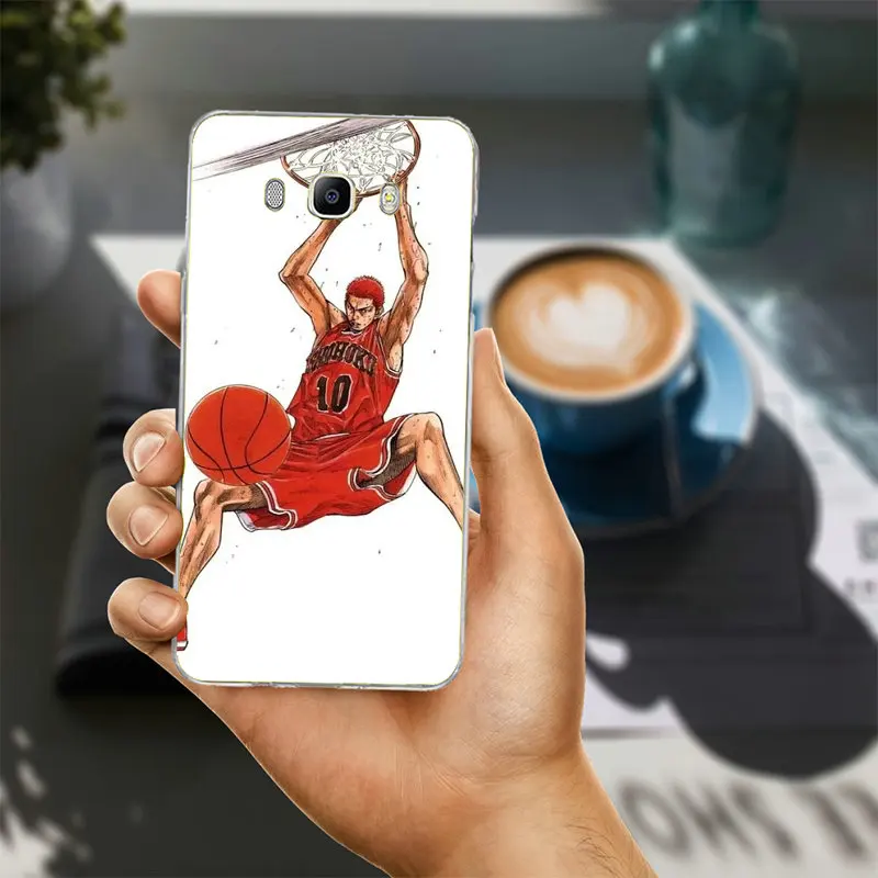 Мягкий чехол из ТПУ для Samsung Galaxy A3 A5 A7 A8 J1 J3 J4 J5 J6 J7 J8 2015 2016 2017 2018 аниме Slam Dunk Kuroko |