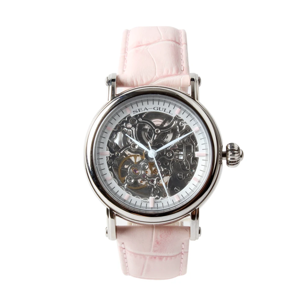 Оригинальные мужские часы Seagull M182SK синие Автоматические Мужские с двойным