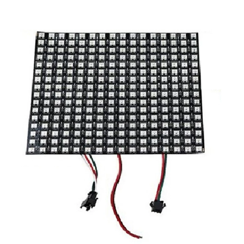 16X16 SK6812 WS2812B адресуемый гибкий светодиодный экран панели пикселей цифровой
