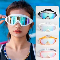 361 swim goggles waterproof anti fog electroplating professional uv protection surfing glasses pink myopia diving beach glasses