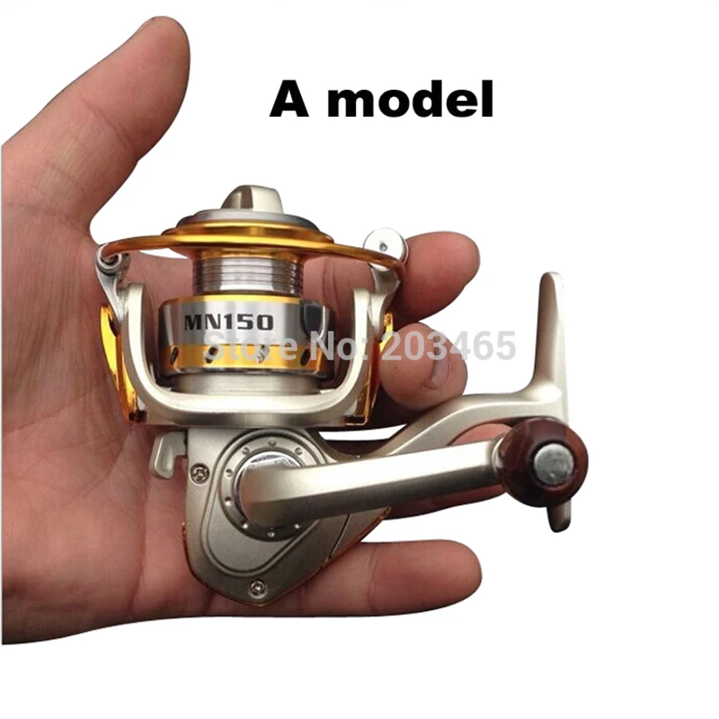 Катушка спиннинга MN150 с 10 подшипниками 5 5: 1 нейлоновая 66 материалов|mini spinning reel|mini