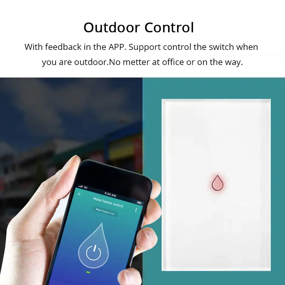 SOPLO Wifi бойлер умный переключатель водонагреватель переключатели голосовой пульт