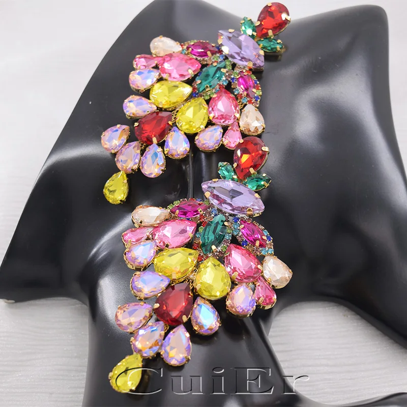 Потрясающие и Гламурные женские серьги CUIER 4 6 дюйма огромные золотистые