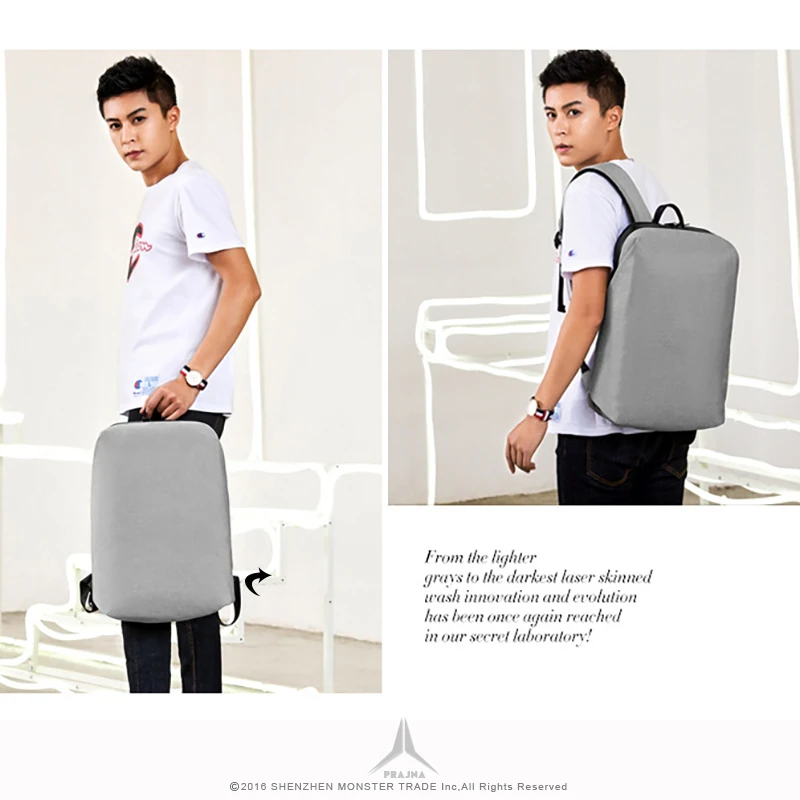 Рюкзак с защитой от краж 15 6/17 дюймовый ноутбук Mochila мужской Водонепроницаемый