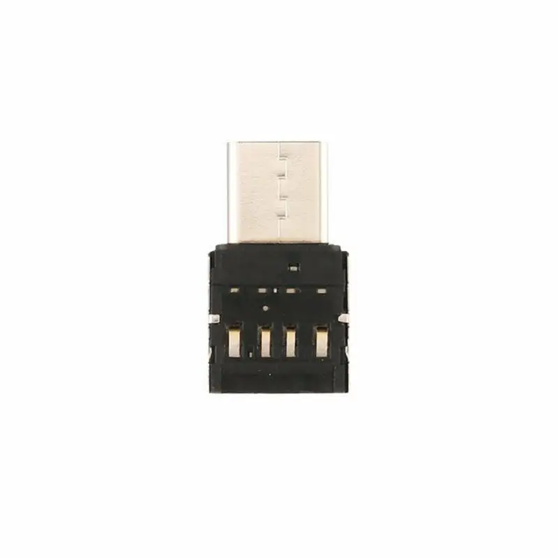 Черный Type-C адаптер OTG многофункциональный конвертер USB микро интерфейс передачи адаптер USB-type C USB C для U диска зарядки данных - Цвет: Черный