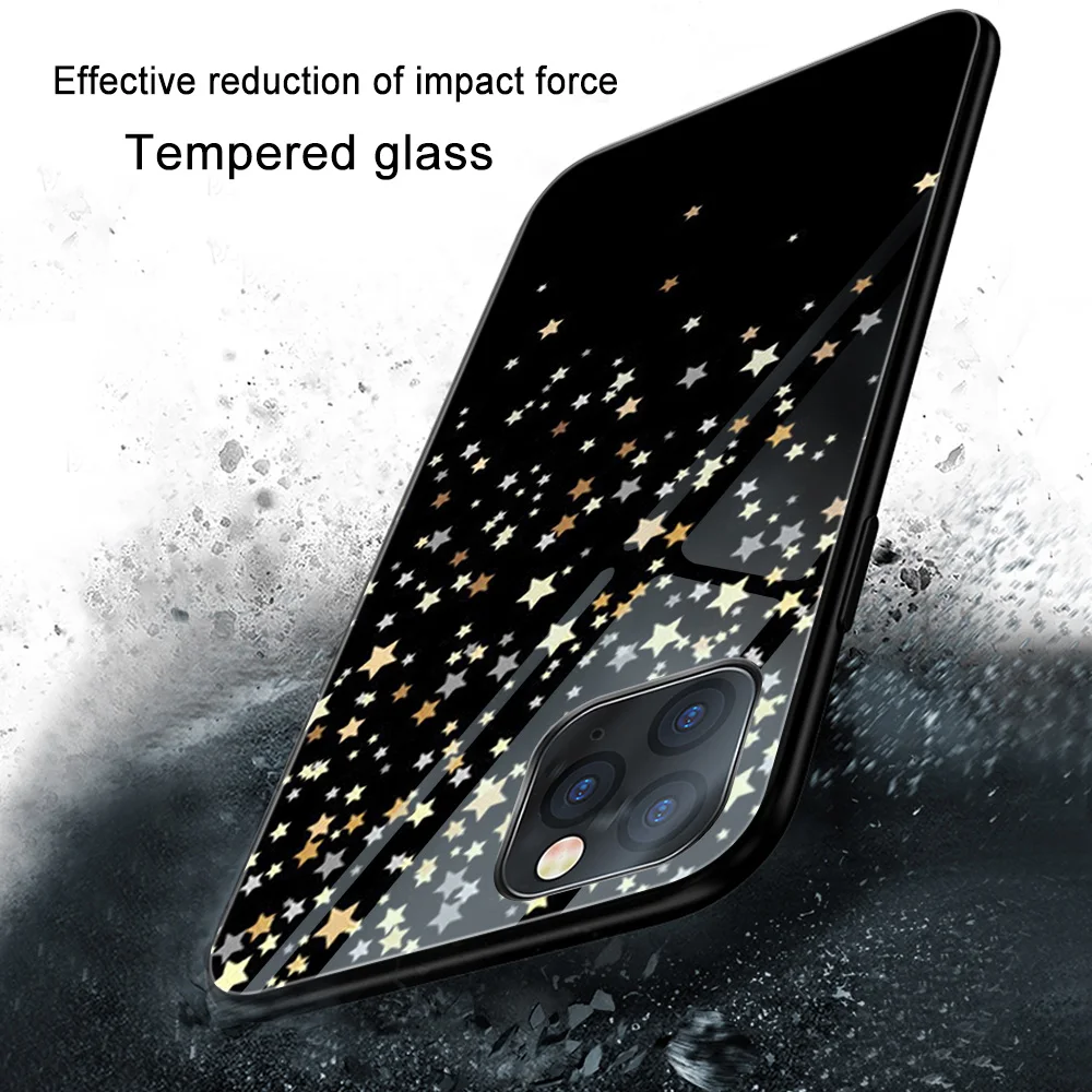 

ciciber Cute Diamond Case for Iphone 12 case for Iphone 12 11 Pro XR XS MAX MINI X 7 8 6 6S Plus SE 2020 Tempered Glass Cover
