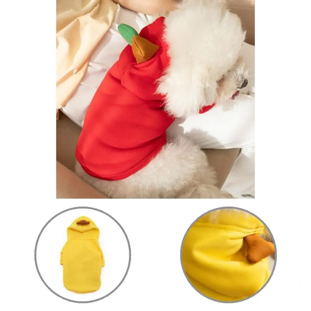 

Soft Texture Popular Bright Color Dog Apparel Cotton Pet Hoodie Fine Workmanship for Puppy