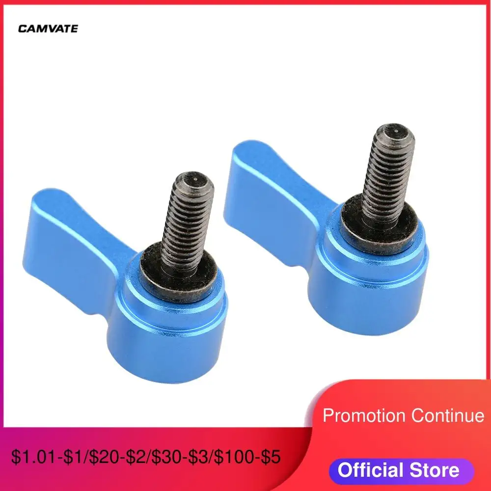 CAMVATE 2 шт. M5 мужской резьбовой винт ручка регулируемый рычага для камеры/QR
