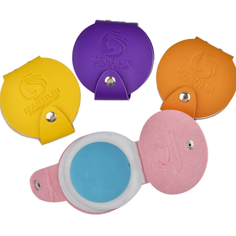 24 слота 4 цвета наклейки для ногтей шаблон держатель трафареты сумки альбом