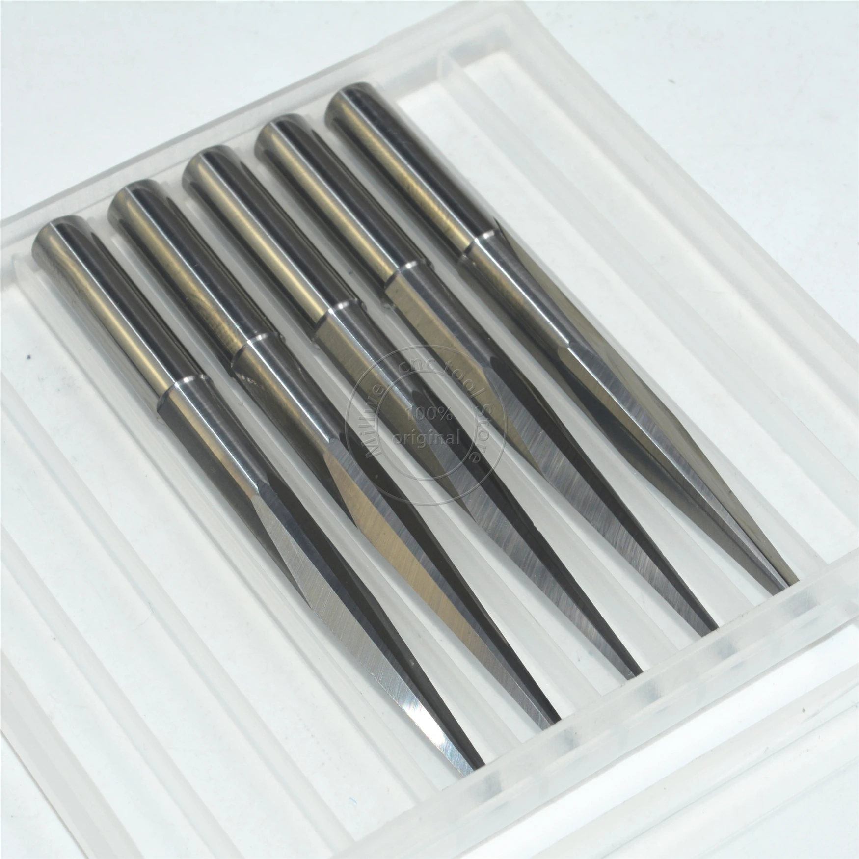 5 PCS-6mm* R1.0* 70L, ЧПУ твердосплавный концевой фрезы, деревообрабатывающий вставной фрезы, со скошенным шариковым наконечником концевой фрезы, глубокий рельеф, ПВХ, МДФ