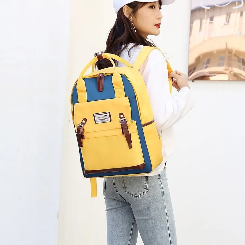 Girls Backpack Korean Japan backpack roomy school bag female 2021 women fashion Kanken doughnut | Багаж и сумки