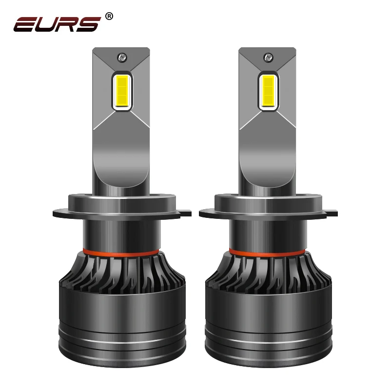 

EURS 2PCS 110W H7 LED Car Headlight Bulbs Foco H4 H1 LED H11 9005 9006 9012 Auto Headlamp 6000k 9000LM HB3 HB4 Fog Bulbs Car kit