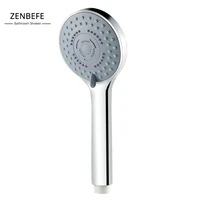 zenbefe bath shower adjustable jetting shower head water saving handheld bathroom adjustable 3 modes spa shower bath head