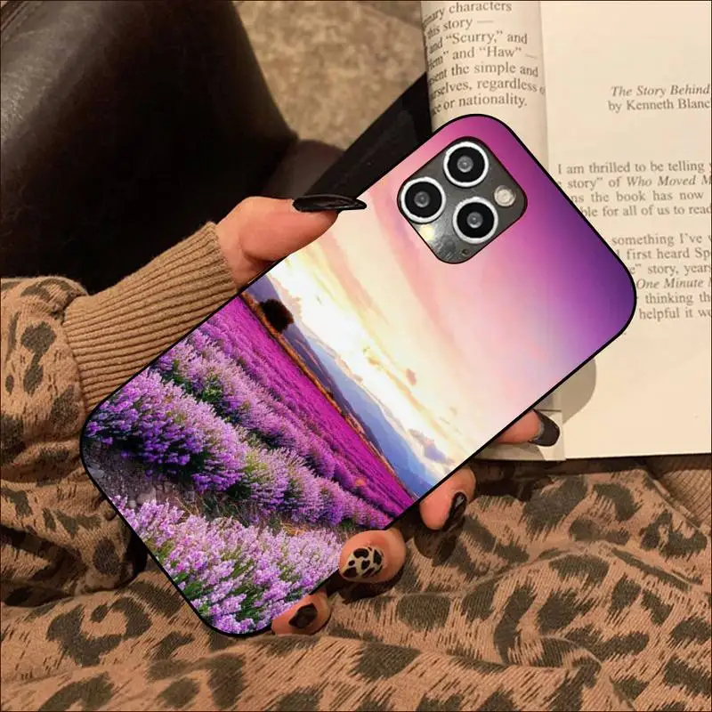 

Lavender Phone Case for iPhone 8 7 6S Plus X 5S SE 2020 XR 11 12 mini pro XS MAX