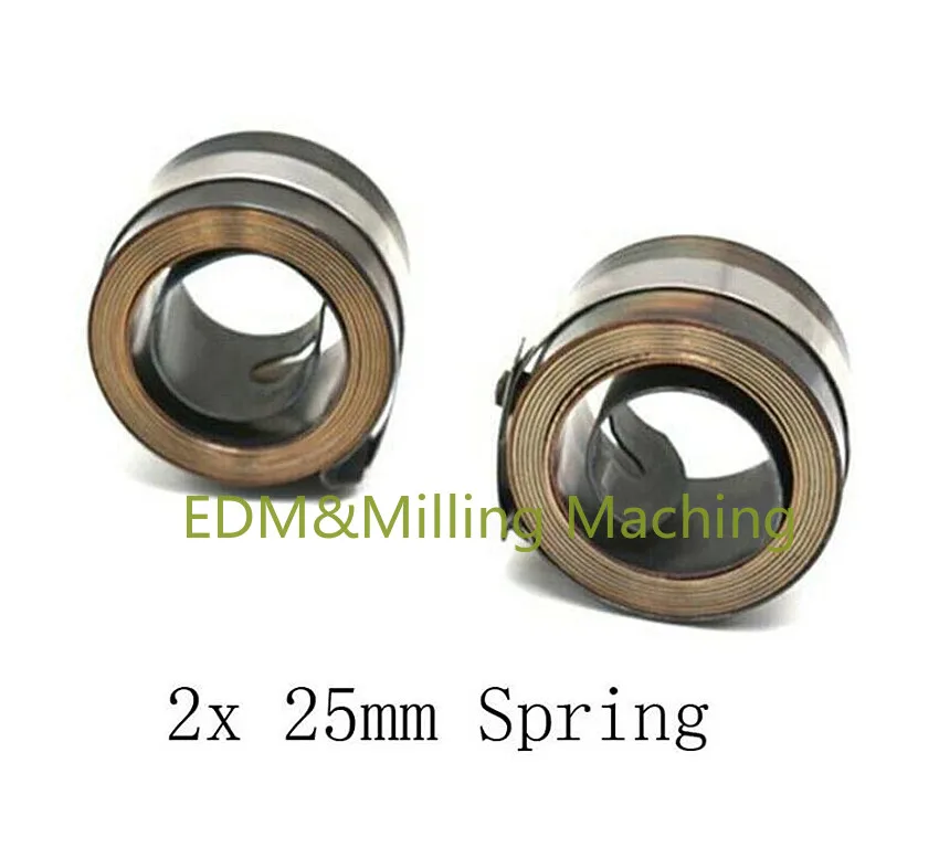 

2PCS CNC Bridgeport Milling Clock Return Hand Spring 25mm Width Lmport Part B178