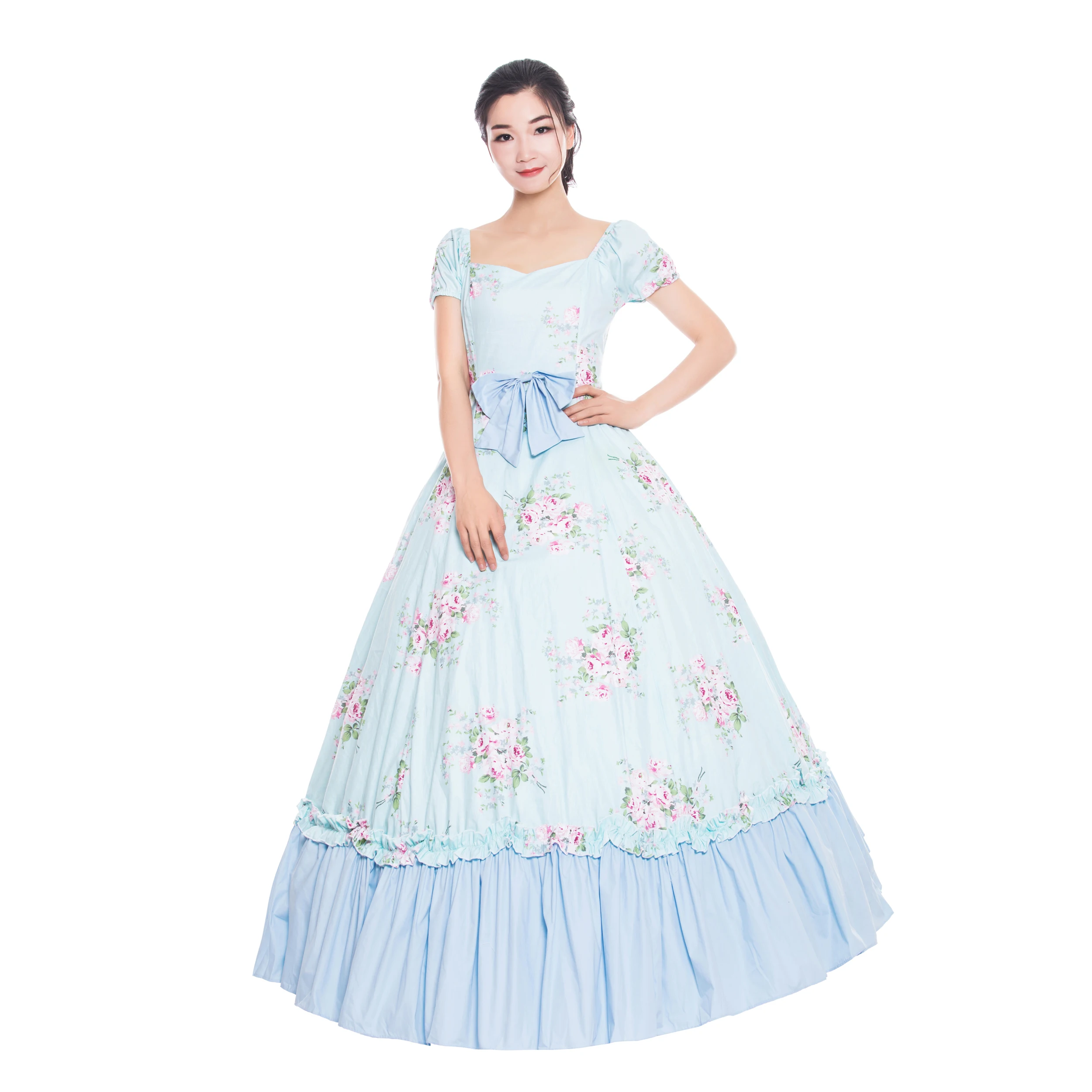 Хит продаж среди женской Южной &quotПринцесса Белль&quot Дикий Запад седан бальное