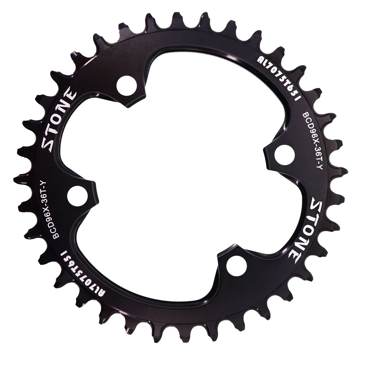 Каменная цепь 96 BCD для Shimano M6000 M7000 M8000 M9000 MTB Велосипедное цепное колесо для велосипеда 34/36/38/40/42/44 T/46 T/48 T