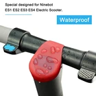 Защитная крышка для приборной панели электросамоката для Ninebot Es1, Es2, Es4, Водонепроницаемая силиконовая крышка, детали для самоката с защитой от царапин