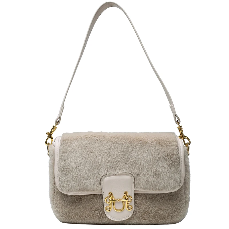 

Модная зимняя плюшевая квадратная женская сумка-тоут на плечо 3 цветов, сумка-мессенджер, кошельки и сумочки, женская сумка, сумки для женщин