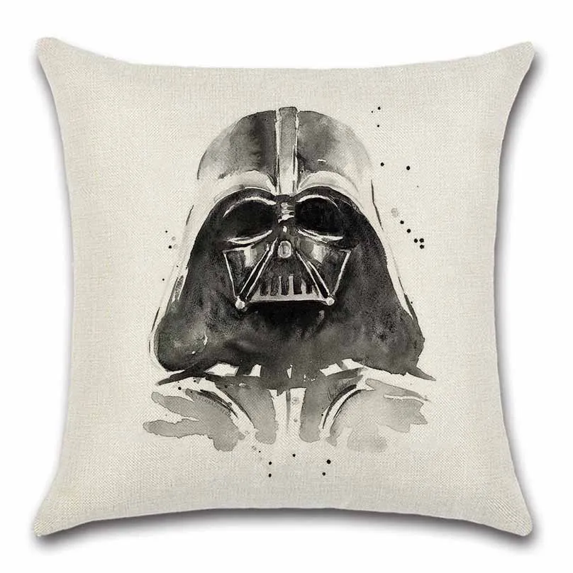 Чехол для подушки с рисунком маски воина украшение дома дивана стула сиденья