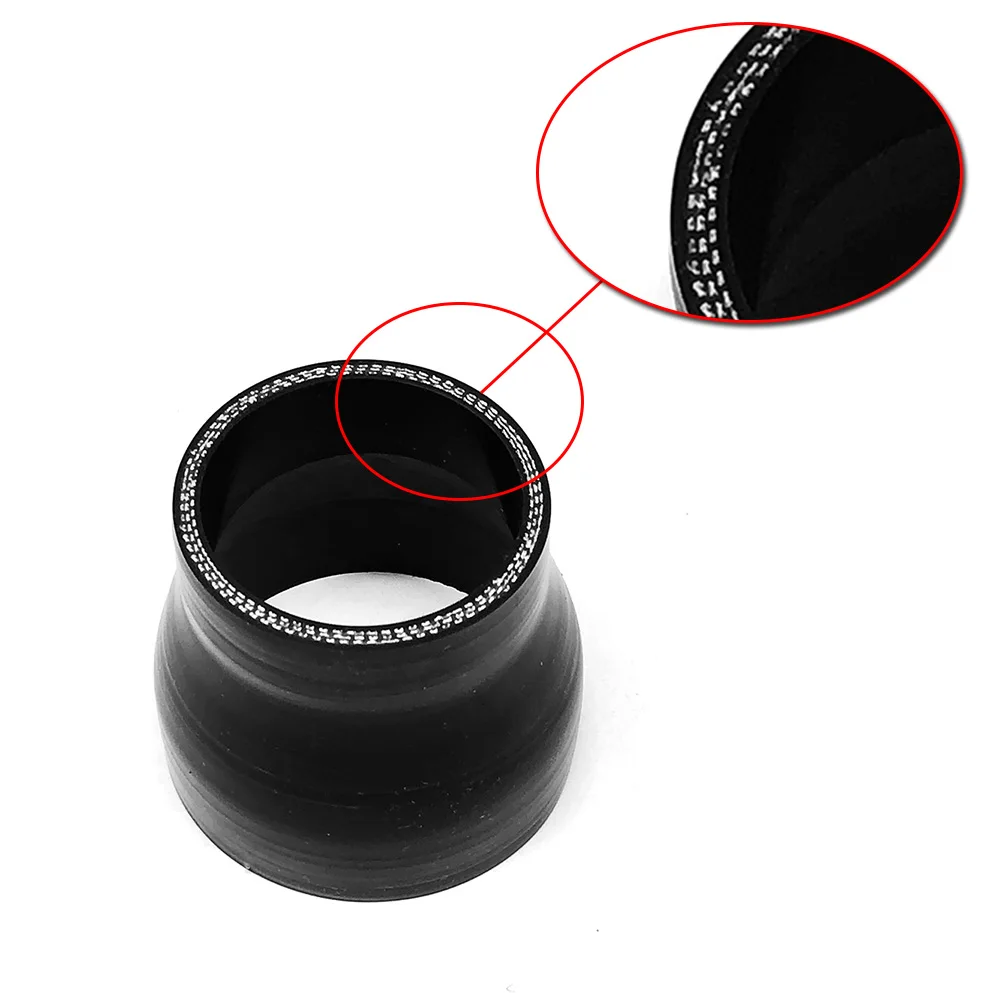 

2.25-2.5 inch 57-63mm Straight Reducer Silicone Coupler