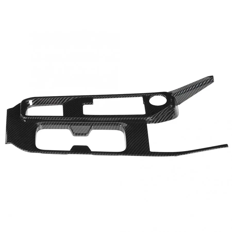 Хромированный Стайлинг из углеродного волокна центральное управление коробка