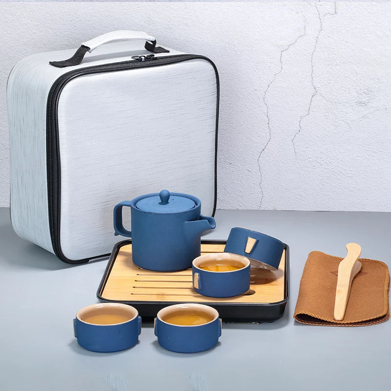 Китайская керамика быстрая чашка одна четыре чашки дорожный чайный набор
