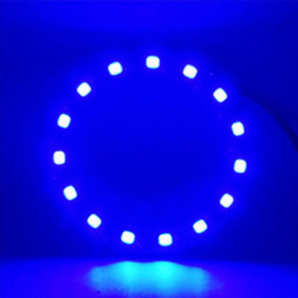

LED Light Circle Lens Light Ring 3W 40mm LED Angel Eye Aperture 3528 Ambient Light White Red BlueHigh Brightness Durability 12V