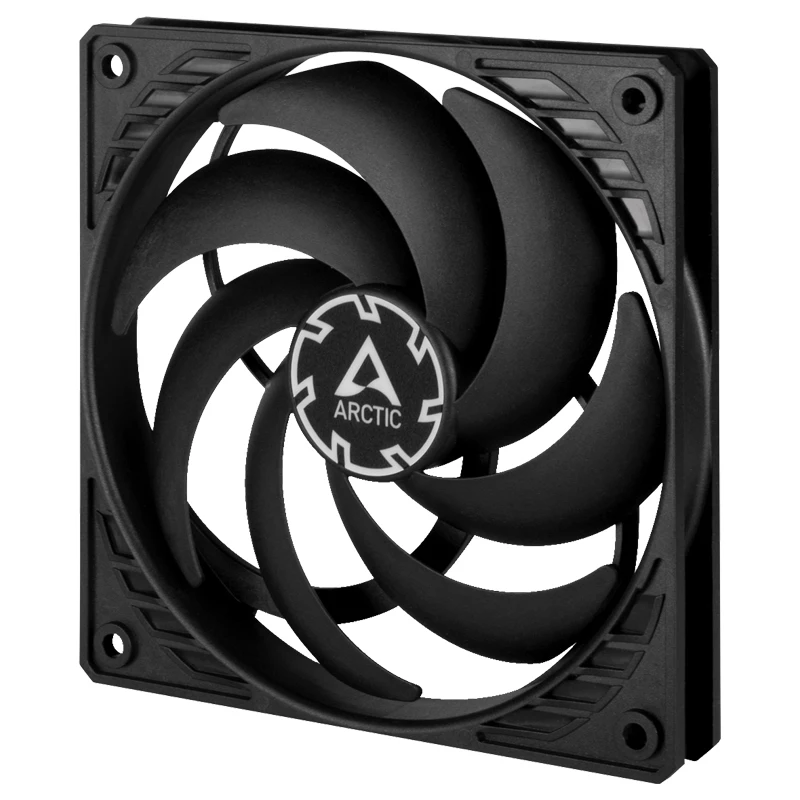 ARCTIC P12 SLIM PWM PST 120mm Black CPU Cooler Fan Thickness 15mm 4PIN PWM Silent Slim Computer Case Cooling Fan