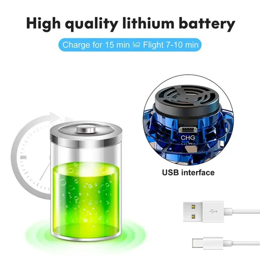 FlyNova Спортивная игрушка антистресс анти-осень светодиодный красочный светильник