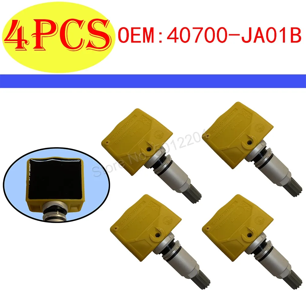 Система контроля давления в шинах, 4 шт., TPMS для Nissan Pathfinder Altima Frontier M35 M45 FX35 FX45 QX56 40700-JA01B 40700JA01B