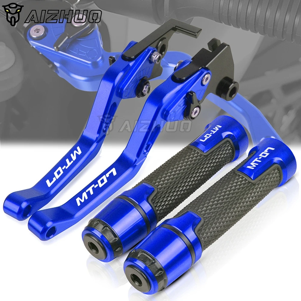 

MT 07 Мотоцикл с ЧПУ Короткие сцепные рычаги для YAMAHA MT07 FZ-07 MT-07 2014-2021 2020 2019 штыри 7/8 ''22 мм руль
