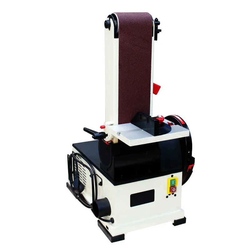 

Desktop polishing machine belt machine small sander DIY sharpener deburring abrasive disc belt machine accessories