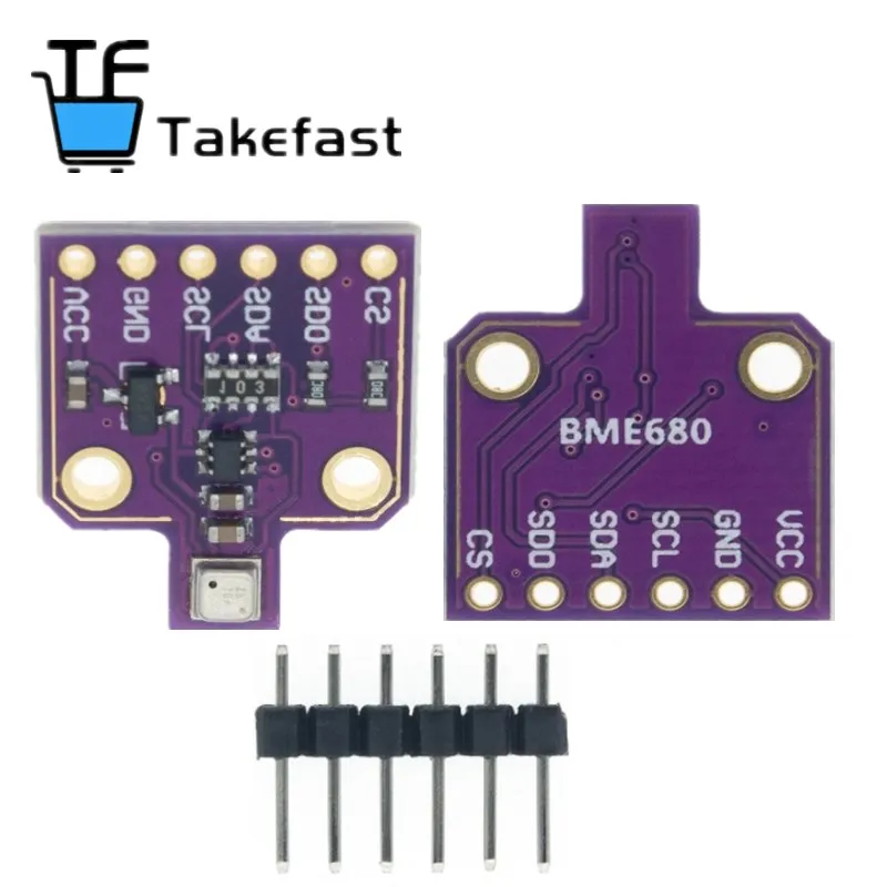Цифровой датчик давления температуры и влажности BME680 CJMCU-680 модуль датчика высоты