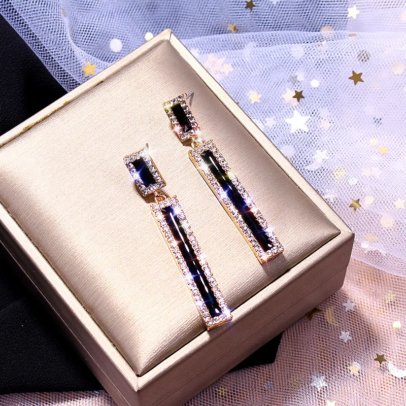 

Fashion Women Cream Lacquered Layering Petals Daisy Big Flower Drop Earrings For Women Fashion Jewelry Accessories