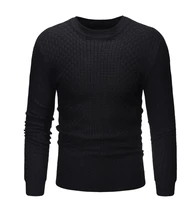 men sweaters pullover 2019 spring new o neck solid sweater jumpers autumn male knitwear man big plus size simple type