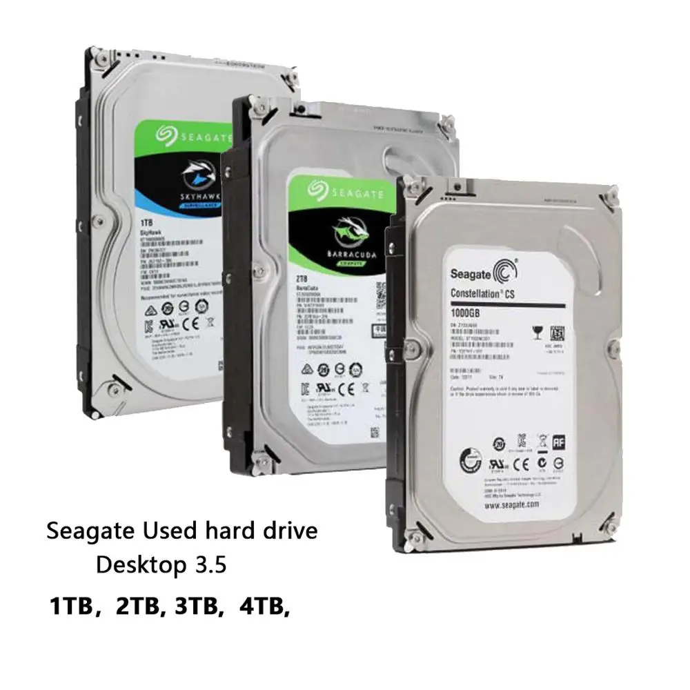 Внутренний механический жесткий диск Seagate для настольного ПК 1 ТБ 2 3 4 5 дюйма SATA