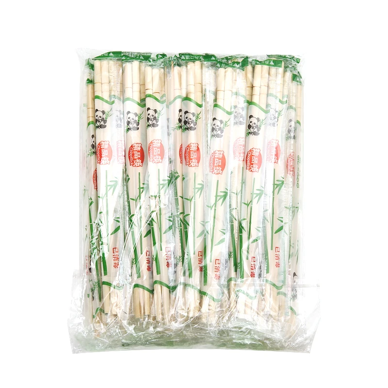 

10Pairs Chinese Disposable Bamboo Wood Chopsticks Restaurant Individual Package Chop Sticks Hashi Sushi Food Stick Tableware