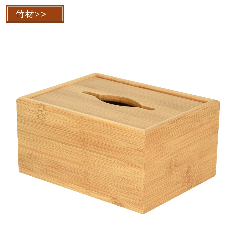 

Creative Rectangle Tissue Boxes Cover Wood Vintage Tissue Boxes Napkins Paper Organizer Dispensador Papel Home Decor EH60TB
