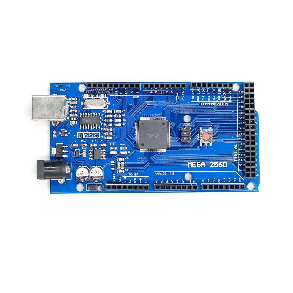Плата разработки MEGA2560 MEGA 2560 R3 для arduino mega плата USB CH340G AVR MEGA|Контроллер с ЧПУ| |