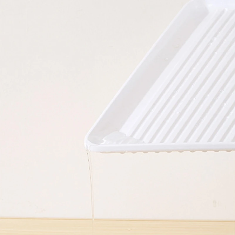 

2 Tier Dish Rack, Kitchen Dish Drying Rack with Drainboard/Cutlery Cup Kitchen Storage Organizer