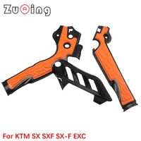 motorcycle x grip frame guard cover protection for ktm sx 125 150 exc 125 200 250 300 2012 2016 sxf sx f 250 350 450 2011 2015