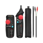 Тестер сетевого кабеля LAN FWT82, двойной режим с сумкой, поиск телефонной линии для сортировки сетевого кабеля, Регулируемый датчик