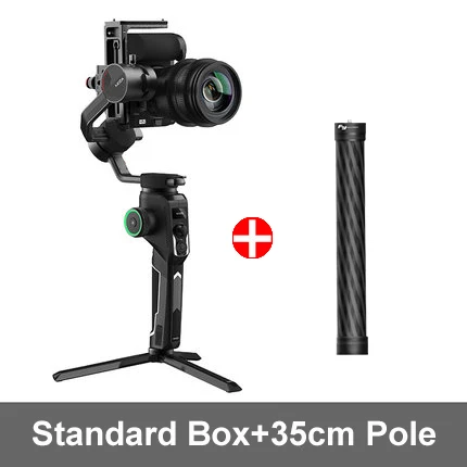 add pole OBSBOT хвост AI камера трек авто зум 3 оси карданный 4 к 60fps авто зум AI отслеживание селфи видео камера для Vlog Youtube Live - Цвет: add pole